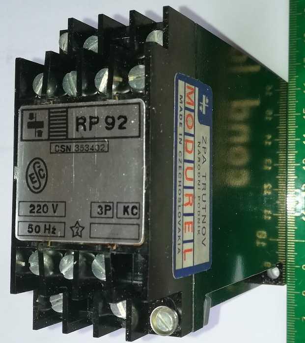 Реле RP92-3Р-КС-R/380V;50HZ
