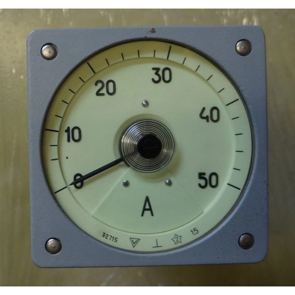 Амперметр Ц 1611.1-0-50А (5А-50Hz)